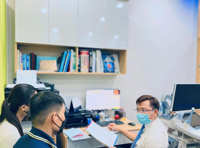 Góc tư vấn ấm cúng dành cho các cặp vợ chồng (Ảnh: Phòng khám cung cấp)