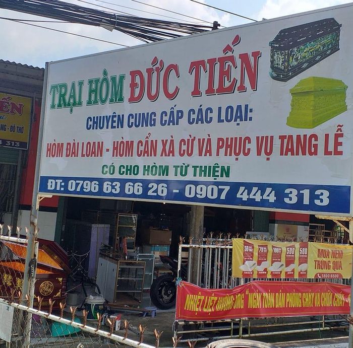 Quy trình sản xuất hòm đạt chuẩn tại Trại Hòm Đức Tiến