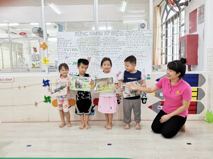Không gian học tập lý tưởng tại Trường Mầm Non Việt