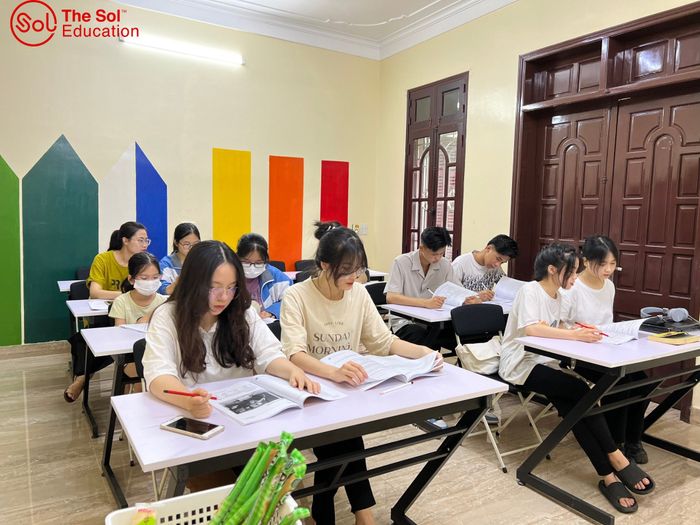 Không gian học tập hiện đại tại The Sol Education