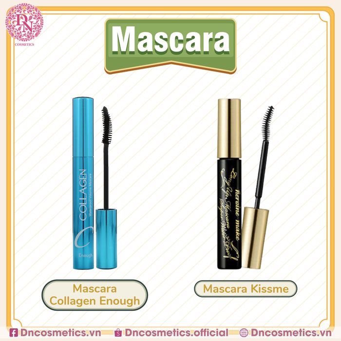 Bộ sưu tập mỹ phẩm đa dạng tại DN Cosmetics