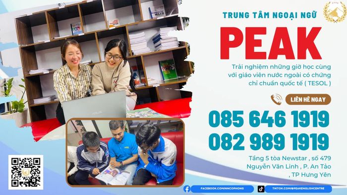 Hình ảnh Trung tâm Ngoại ngữ PEAK ảnh 2