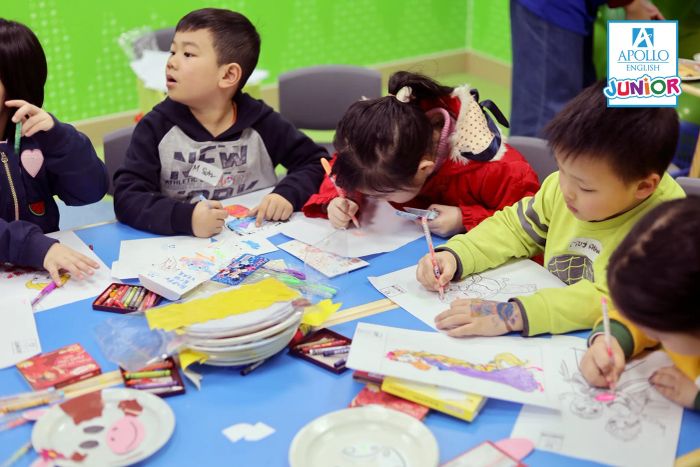 Không gian học tập sáng tạo tại Apollo English Junior