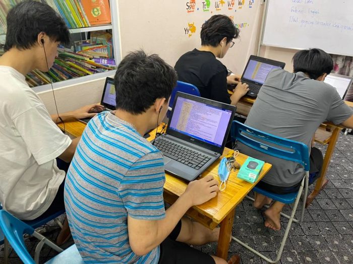 Không gian học tập hiện đại tại GoGo English