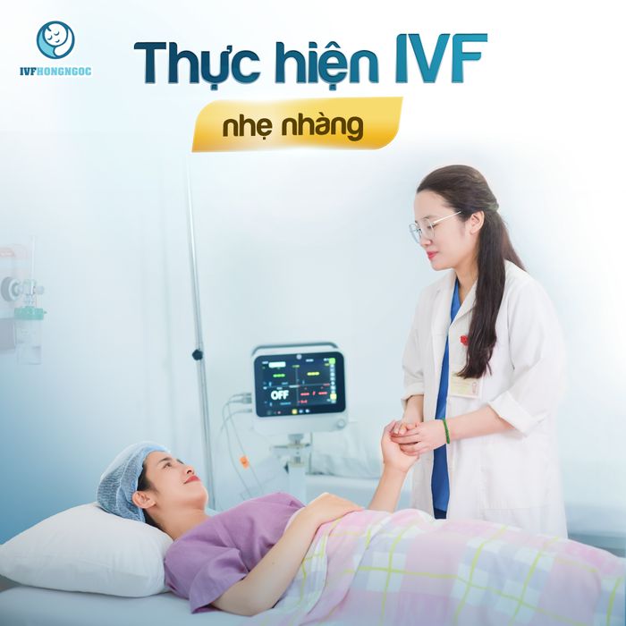 Hình ảnh cơ sở vật chất hiện đại tại IVF Hồng Ngọc
