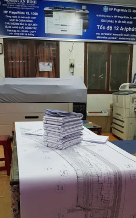 Không gian làm việc hiện đại tại In - Photocopy An Bình
