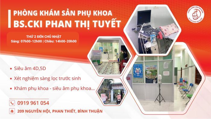 Hình ảnh thực tế Phòng Khám Sản Phụ Khoa BS.CK1 Phan Thị Tuyết