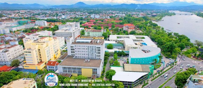 Hình ảnh cơ sở vật chất hiện đại tại Bệnh viện Trung ương Huế