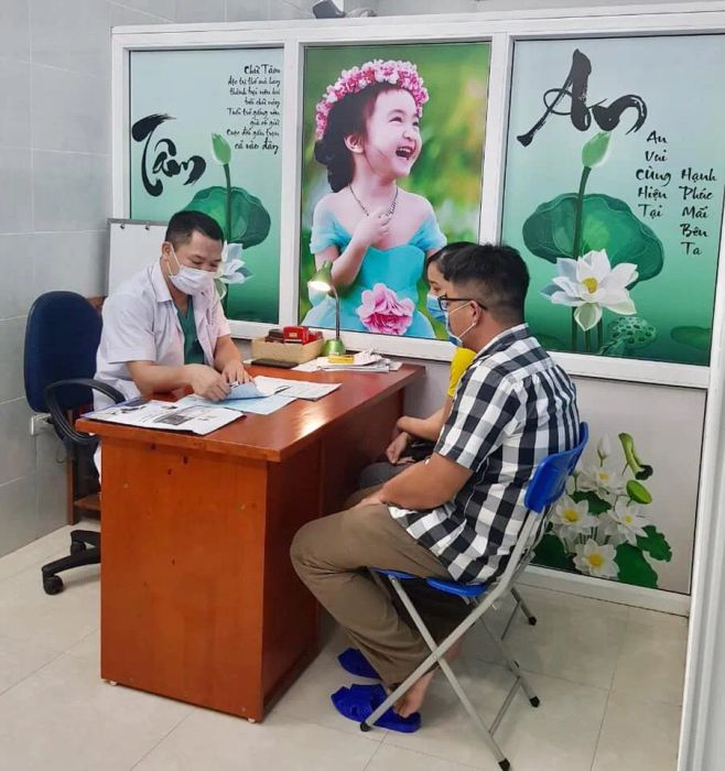 Hình ảnh phòng chờ tiện nghi tại Phòng Khám Tâm An
