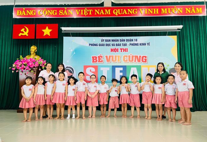 Hình ảnh sân chơi ngoài trời Trường MN Măng Non II