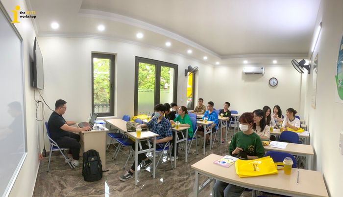 Không gian học tập đầy cảm hứng tại The IELTS Workshop Bắc Ninh