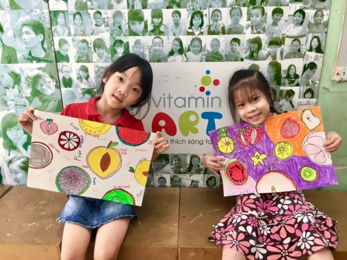 VitaminArt Studio - Không gian sáng tạo đầy màu sắc cho các họa sĩ nhí