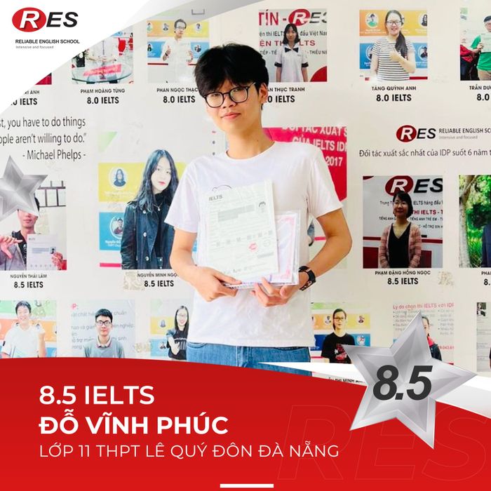 Hình ảnh lớp học IELTS chất lượng cao tại RES