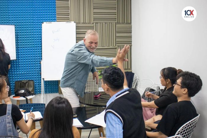Hình ảnh minh họa chương trình đào tạo doanh nghiệp (Nguồn: Anh ngữ 10X English)