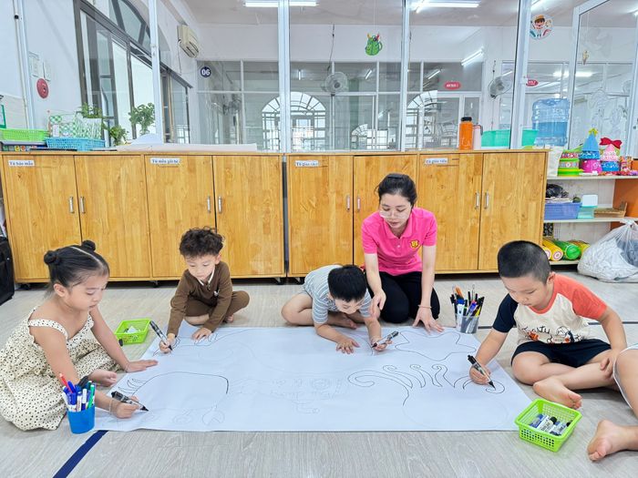 Không gian học tập đầy cảm hứng tại Trường Mầm Non Việt