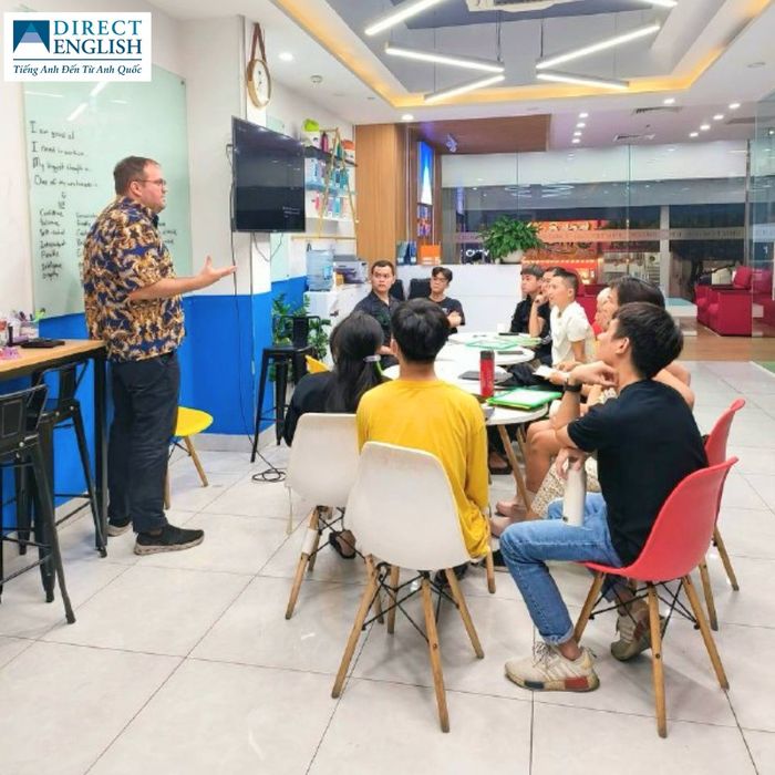 Hình ảnh thực tế tại Direct English Saigon (Nguồn: Direct English Saigon)
