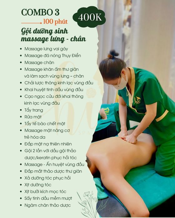 Hình ảnh trị liệu dưỡng sinh lưng chân đẳng cấp