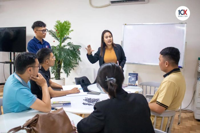 Hình ảnh minh hoạ khoá học (Nguồn: Anh ngữ 10X English)