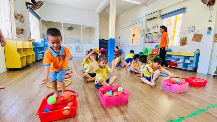 Khu vui chơi phát triển thể chất tại trường