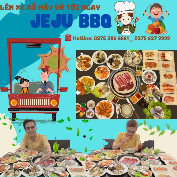 JEJU BBQ - Không gian ẩm thực Hàn - Nhật đẳng cấp