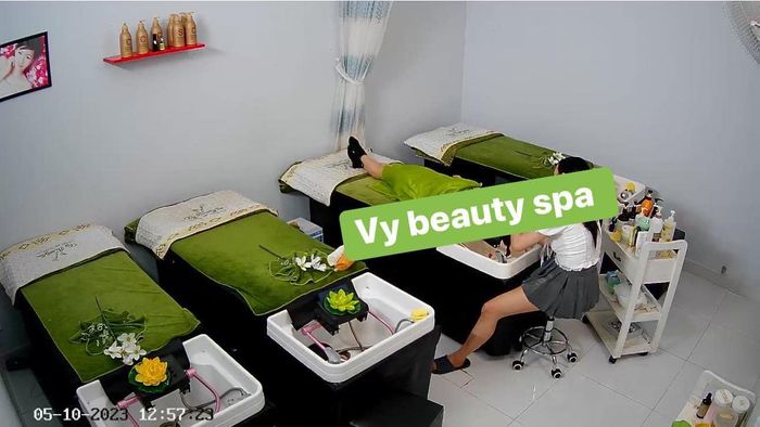 Khu vực trị liệu cao cấp tại Vy Beauty Spa