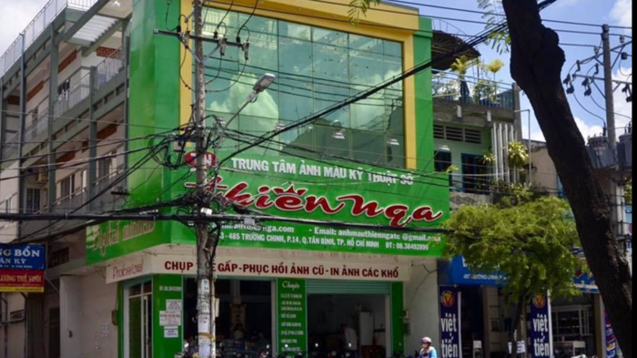 Không gian chụp hình chuyên nghiệp tại Tiệm ảnh màu Thiên Nga
