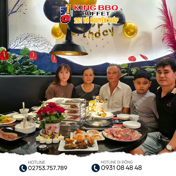 Khu vực tiệc nướng cao cấp tại King BBQ Bến Tre (Ảnh 2)