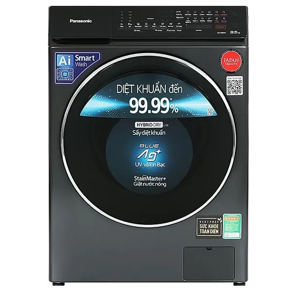 Hình ảnh máy giặt Panasonic - Thiết kế Nhật Bản tối giản với gam màu sang trọng