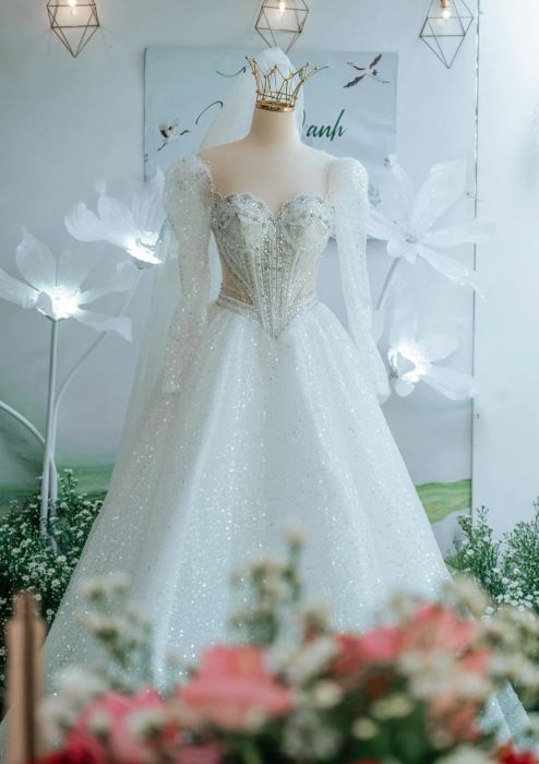 BST váy cưới mới nhất tại Hà Nguyên Bridal