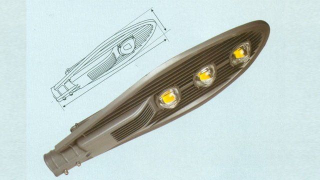 Hình ảnh đèn đường Led Anfaco - Thiết kế hiện đại, bền bỉ