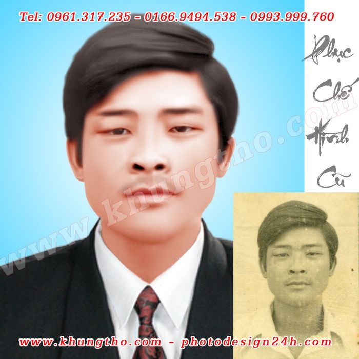 Ảnh màu Phương - Dịch vụ phục chế ảnh cũ tinh tế và chuyên nghiệp