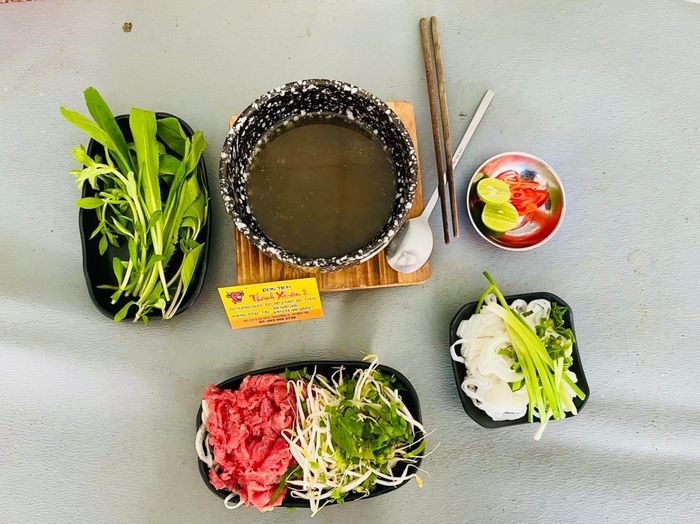 Hình ảnh tô phở đặc biệt tại Phở Thanh Xuân