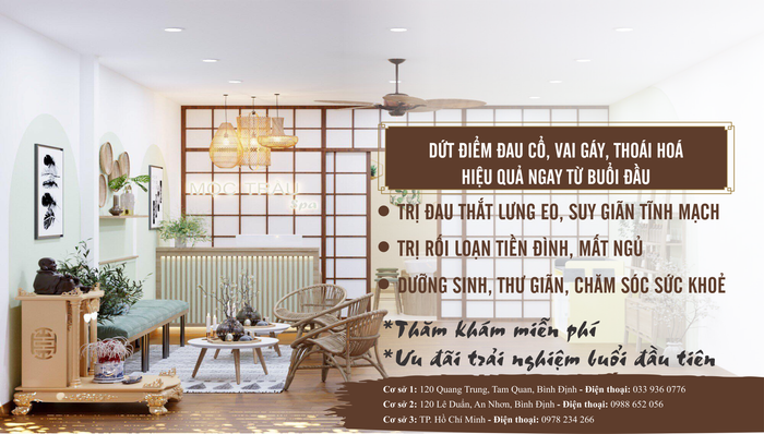 Khu vực trị liệu cao cấp tại Spa Mộc Trầu