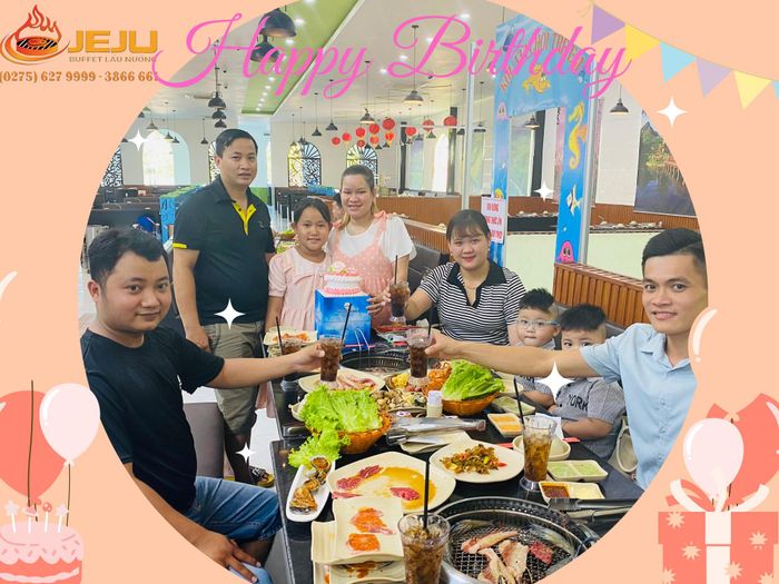 Không gian sang trọng tại JEJU BBQ