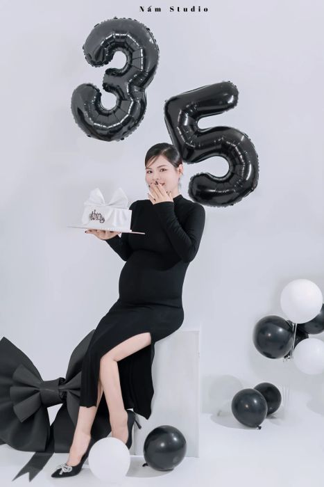 Ảnh mẫu bầu nghệ thuật tại Nấm Studio
