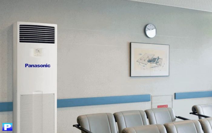 Điều hòa tủ đứng Panasonic - Thiết kế tinh tế đa góc nhìn