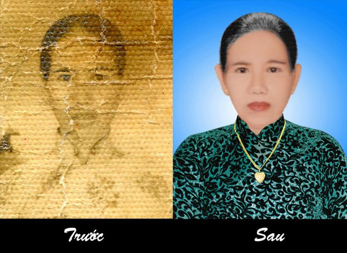 Ảnh màu Thiên Nga - Dịch vụ phục hồi ảnh cũ