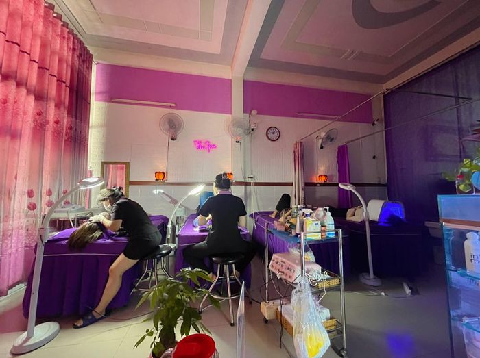 Không gian thư giãn đẳng cấp tại Tím Spa
