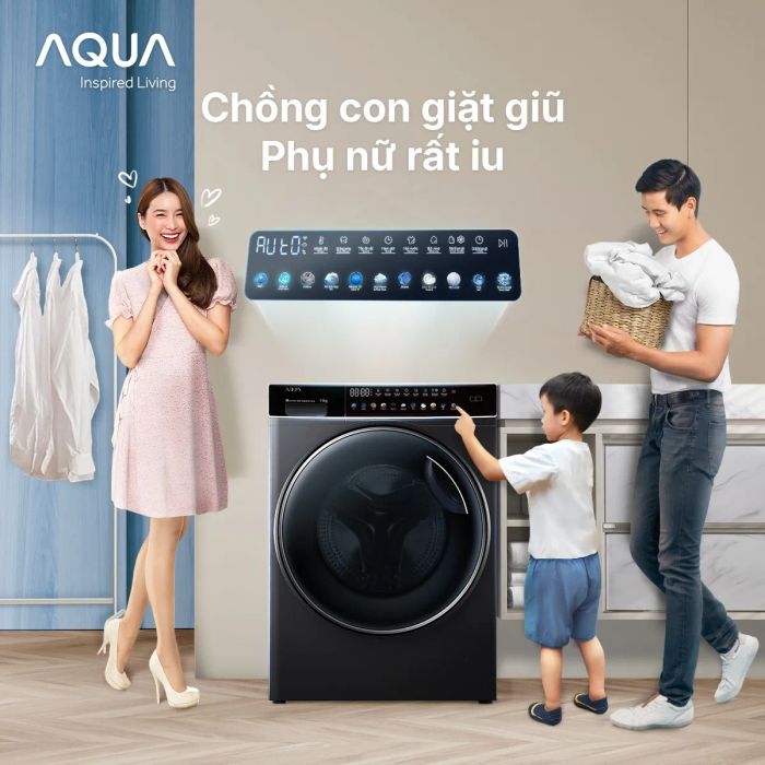 Hình ảnh máy giặt Aqua đời mới nhất 2023