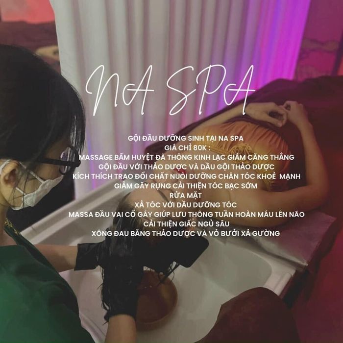 Không gian sang trọng tại Na Spa