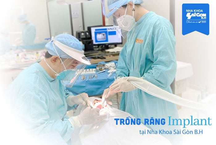 Hình ảnh trực quan về không gian hiện đại tại Nha Khoa Sài Gòn B.H