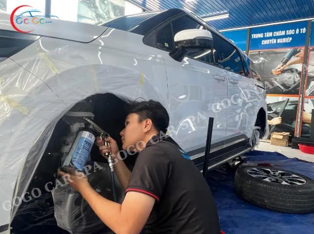 Gogo Car Spa - Hình ảnh không gian chăm sóc xe sang trọng