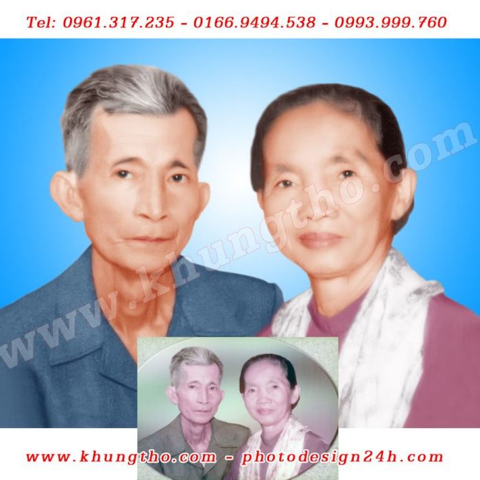 Ảnh màu Phương - Chuyên phục hồi ảnh cũ chất lượng