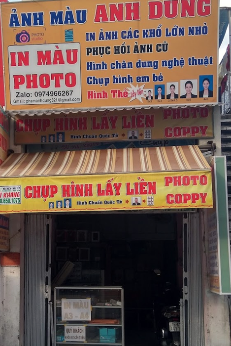 Không gian chụp hình chuyên nghiệp tại Studio Anh Dũng