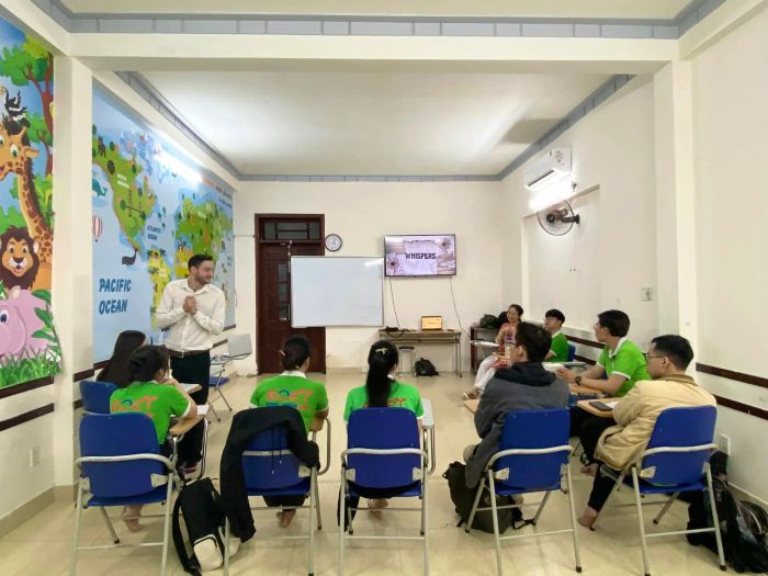 Hoạt động ngoại khóa sôi nổi tại Trung Tâm Ngoại Ngữ GOET
