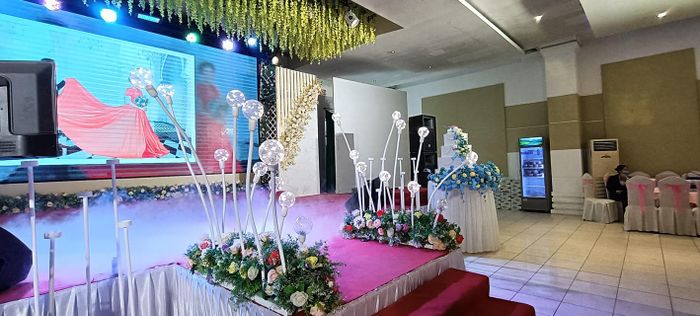 Không gian tiệc cưới lộng lẫy tại The Champagne