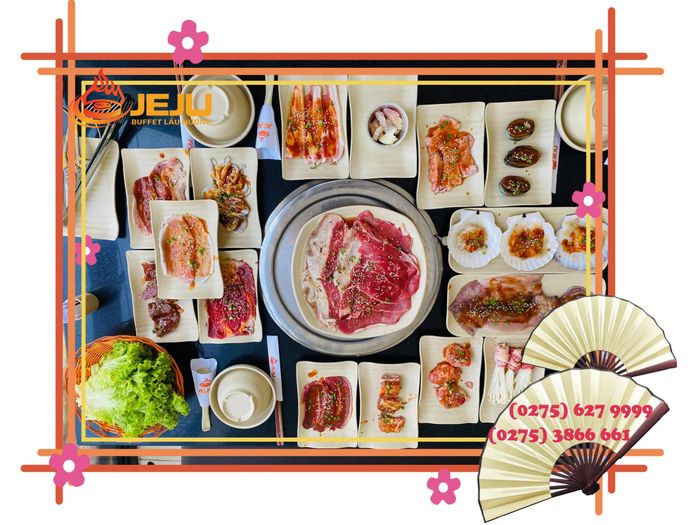 Không gian ấm cúng với nét hiện đại tại JEJU BBQ