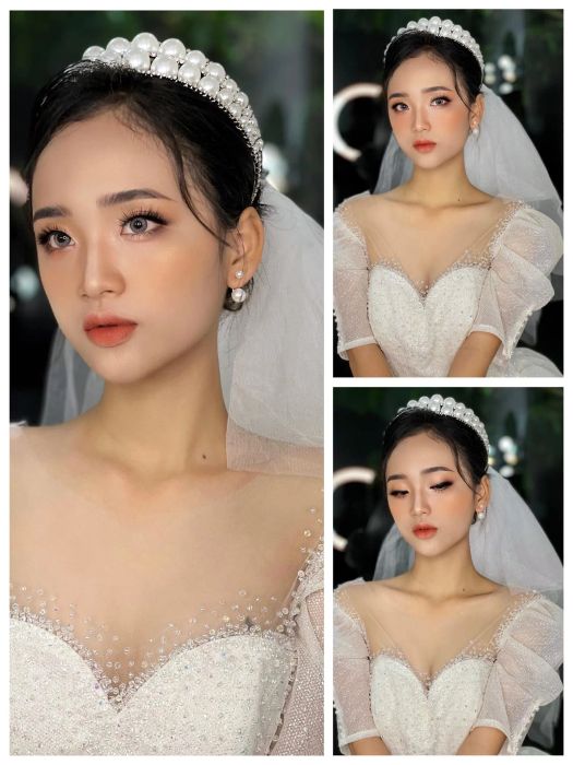 Học viên thực hành tại Ngọc Dỉnh Bridal