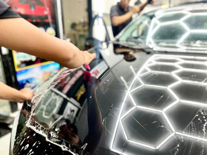 Auto365 An Giang - Hình ảnh quy trình phủ ceramic chuyên nghiệp