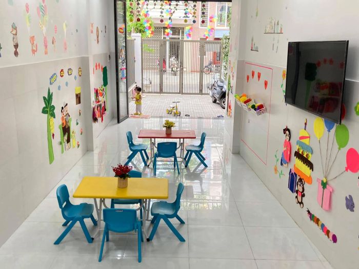 Không gian học tập hiện đại tại Mầm Non Tuổi Thơ
